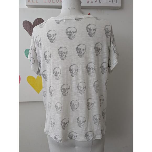 Chrldr modal skull tee - Picture 3 of 10